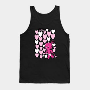 HOT STUFF - Lots of hearts Tank Top